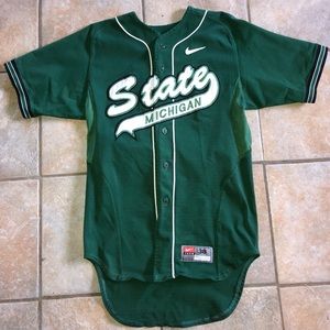 MSU Spartans baseball jersey